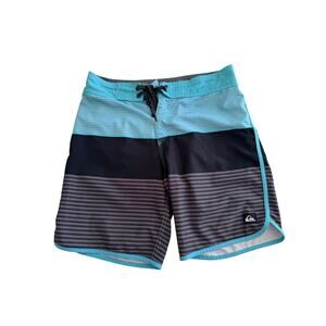 Quiksilver Highline Boys XL Surfsilk Striped Board Shorts